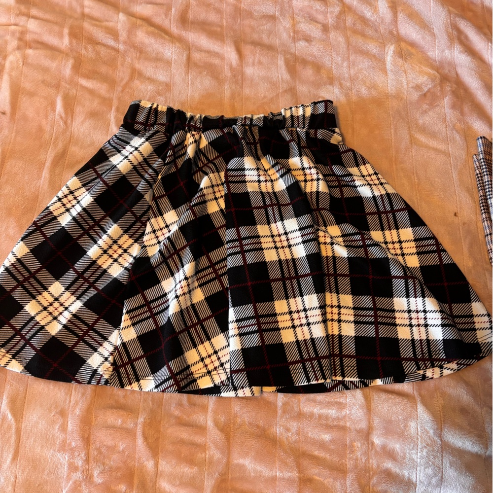 Shein Plaid Tennis Skirt